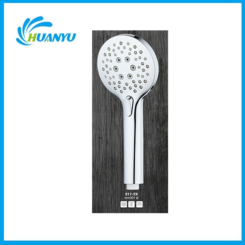 Button Three-function Shower Head