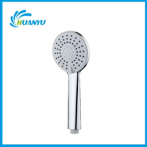 Round Plastic Rain Hand Shower Head