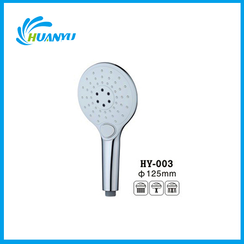 Round Three-Function Hand Shower Head