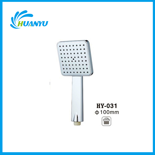 Square ABS Plastic Rain Hand Shower Head