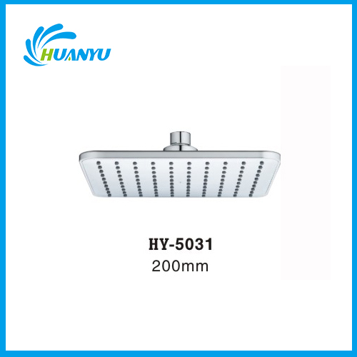 Square ABS Plastic Rain Overhead Shower Head