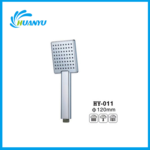 Square Chrome Classic Hand Shower Head