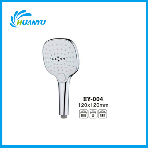 Square Three-Function Hand Shower Head